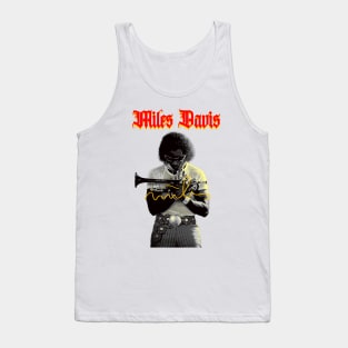 Classic Sax Miles Davis Tank Top